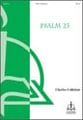 Psalm 23 SSA choral sheet music cover